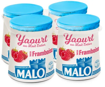Malo Les Yaourts yaourt framboise