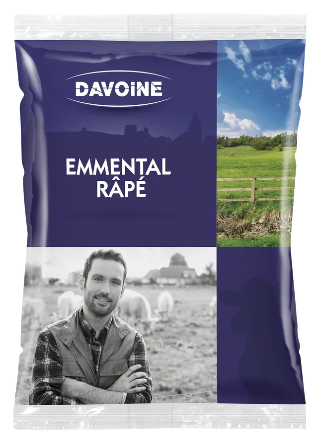 Tippagral Râpé Emmental Davoine fromage râpé