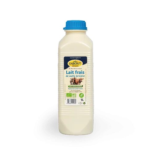 Maison Bernard Gaborit Crèmerie Bio lait frais demi-écrémé Jersiaise