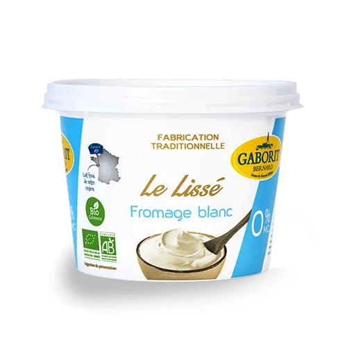 Maison Bernard Gaborit Fromage blanc 0% lissé bio vache