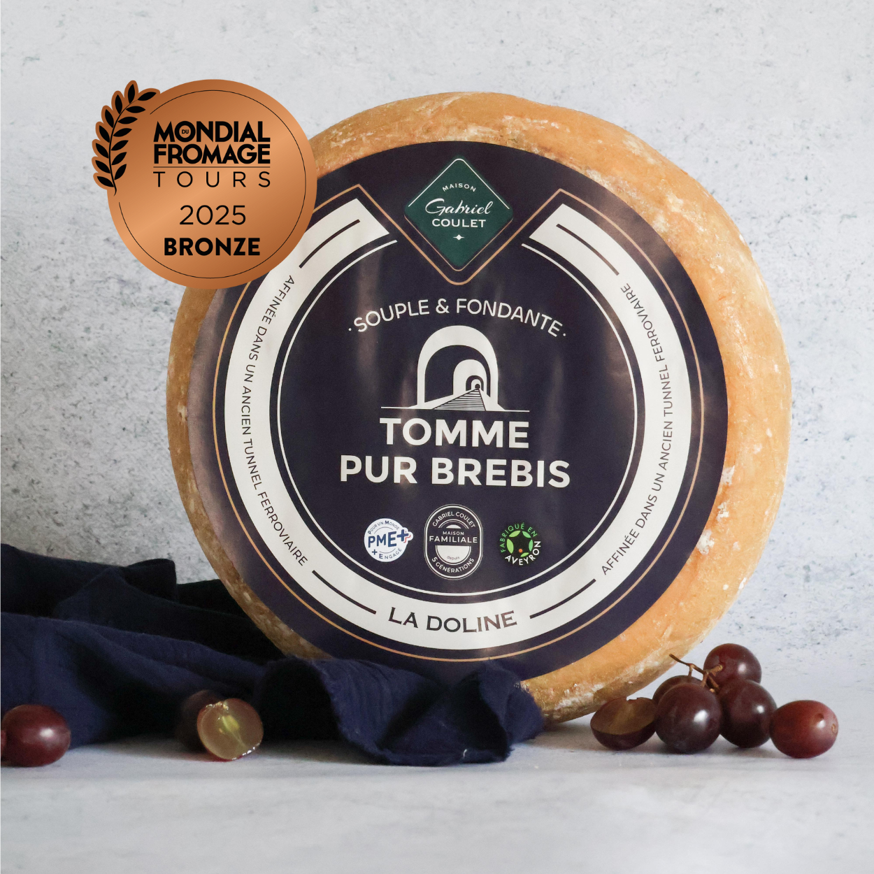 Gabriel Coulet La Doline tomme brebis quart 750 g fondante