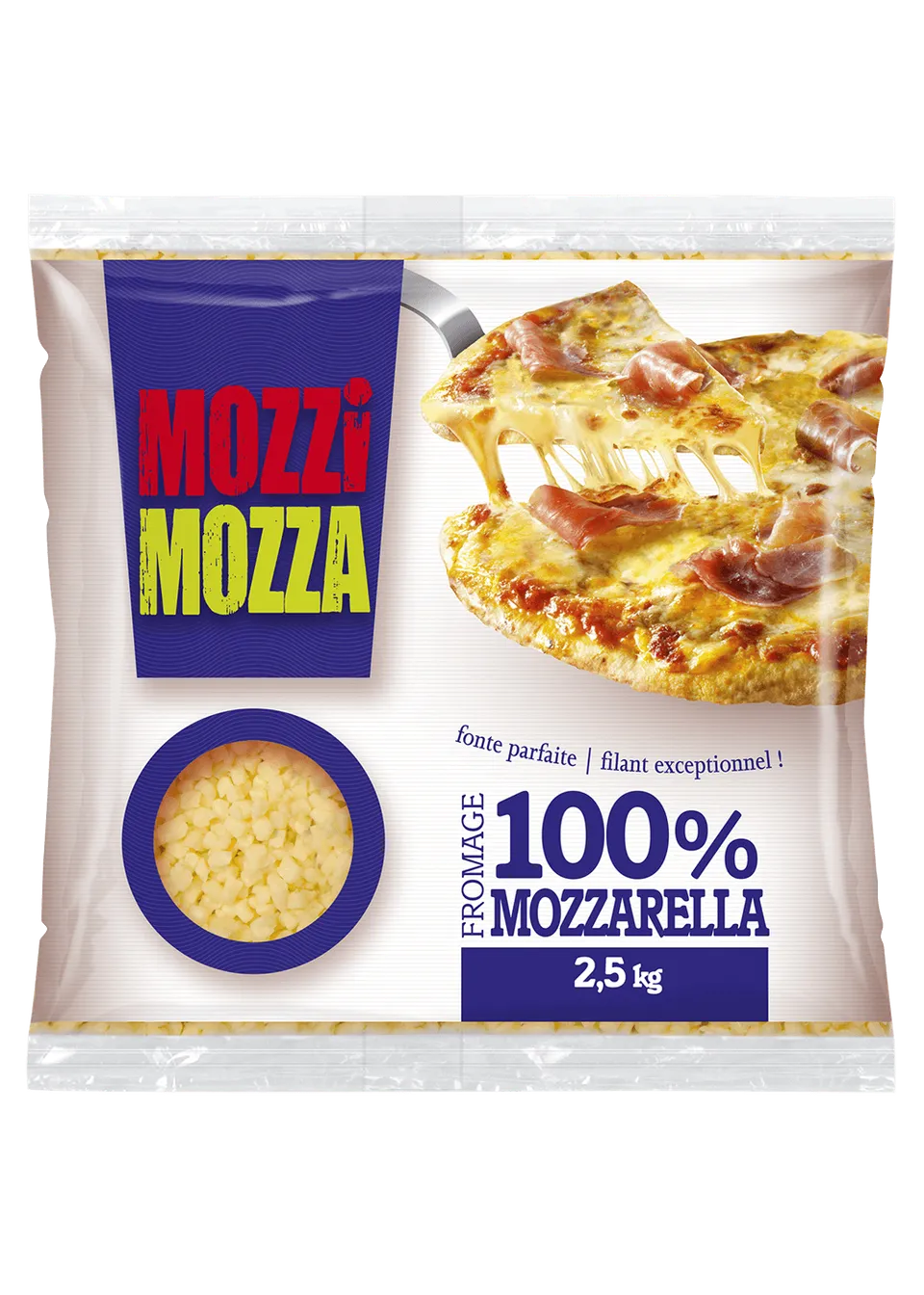 Tippagral Cossettes Mozzi Mozza mozzarella salade