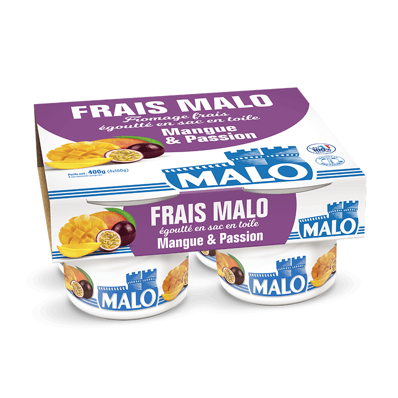 Malo Les Fromages Frais Mangue Passion Fromage Frais