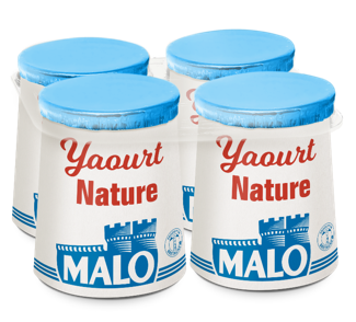 Malo Les Yaourts Nature yaourt au lait frais