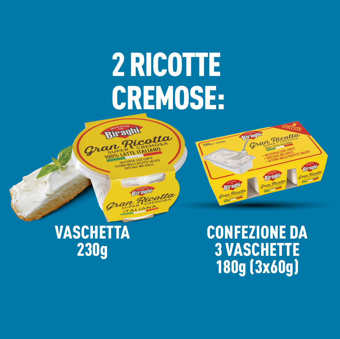 Biraghi Gran Biraghi coffret fromages italiens 6 pièces rapé
