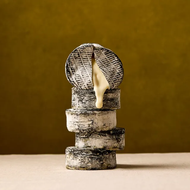 Carboncino fromage cendré lait mixte pâte molle 160g