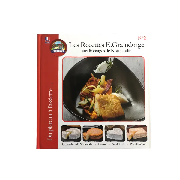 Graindorge Livre Les recettes E.Graindorge n°2 cuisine fromage