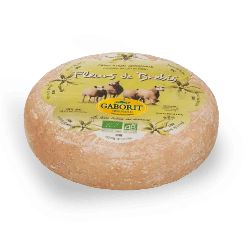 Maison Bernard Gaborit Fleurs de Brebis fromage entier bio floral 25% MG