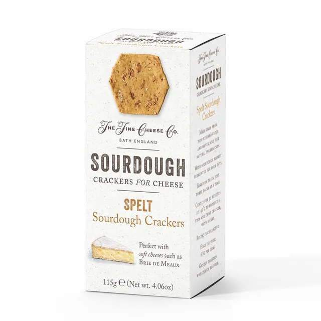The Fine Cheese Co. Crackers Épeautre Levain 115g