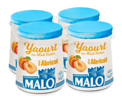 Malo Les Yaourts yaourt saveur abricot