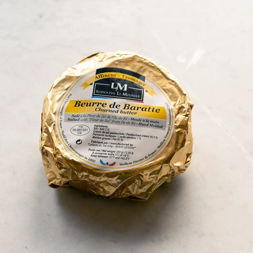 The Fine Cheese Co. beurre demi-sel moulé 250g