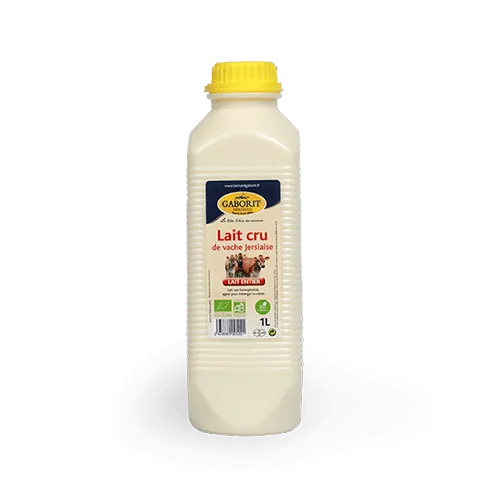 Maison Bernard Gaborit Lait cru bio vache Jersiaise 1L entier