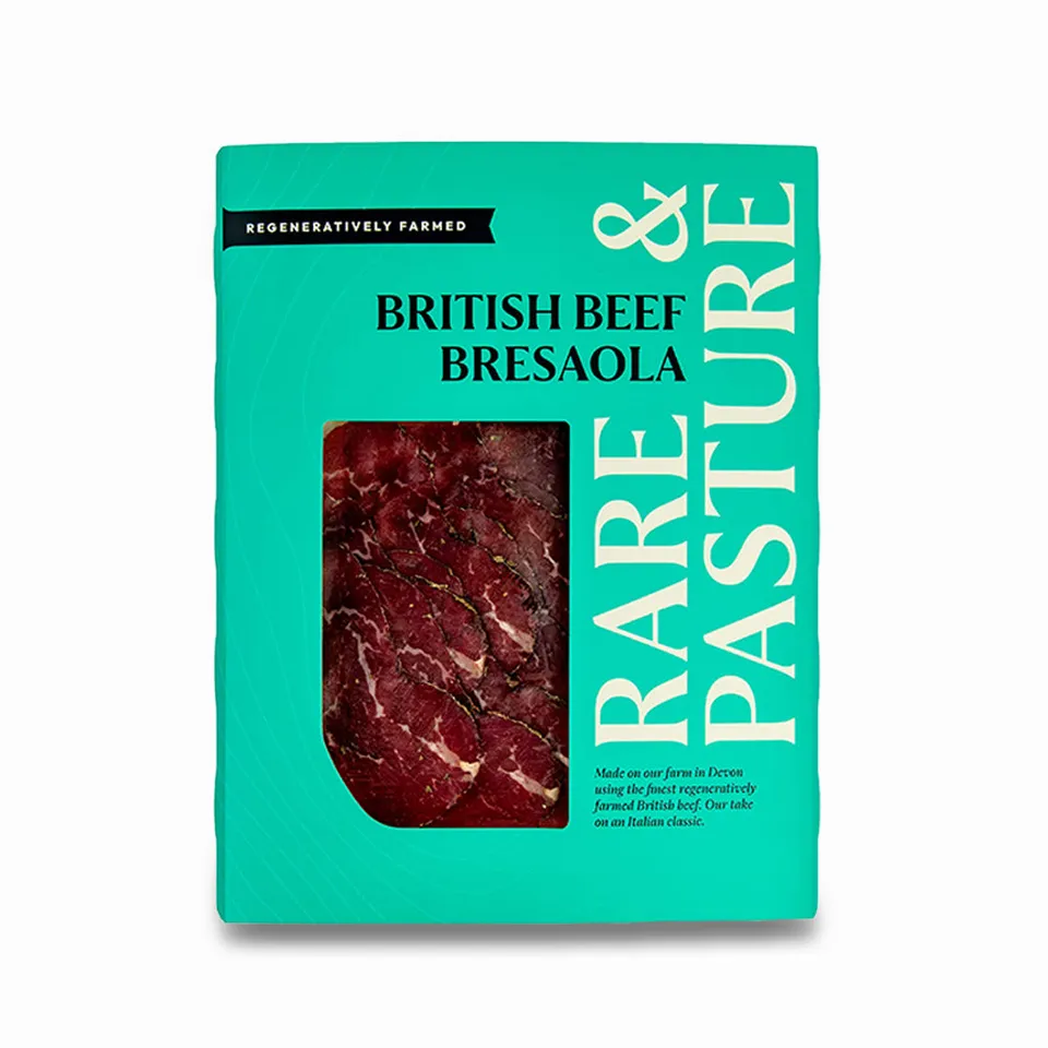 Rare & Pasture British Beef Bresaola tranchée 60 g