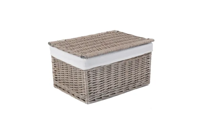 The Fine Cheese Co. Cheese Hampers Large Wicker Hamper panier osier