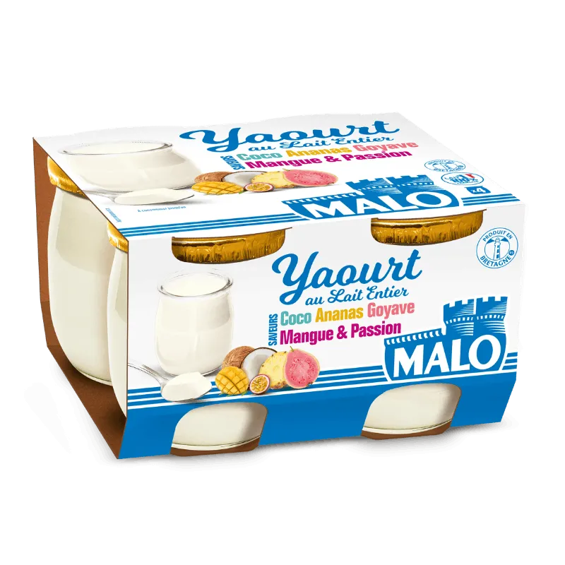Malo Les Yaourts yaourt fruits exotiques