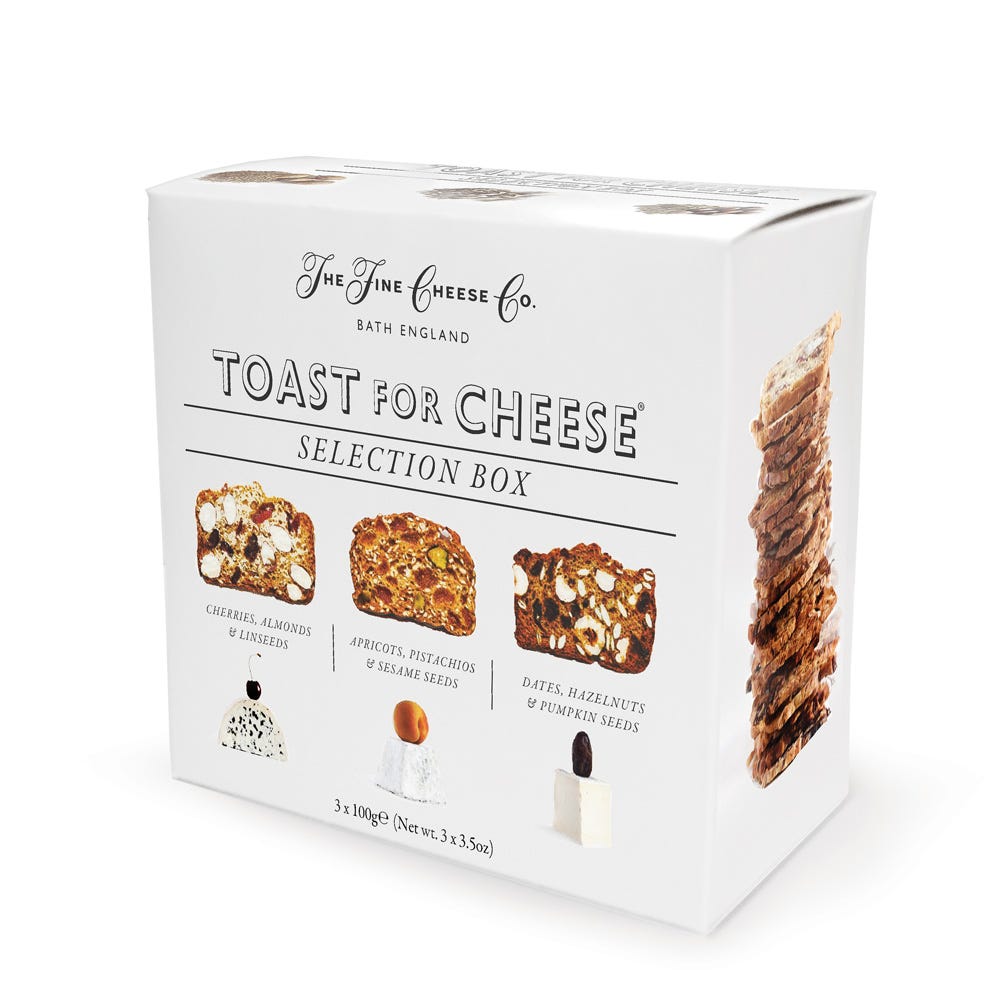 The Fine Cheese Co. Toast Selection Box Crackers 300g