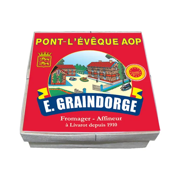 Graindorge Pont-l'Évêque AOP fromage 220g pâte molle
