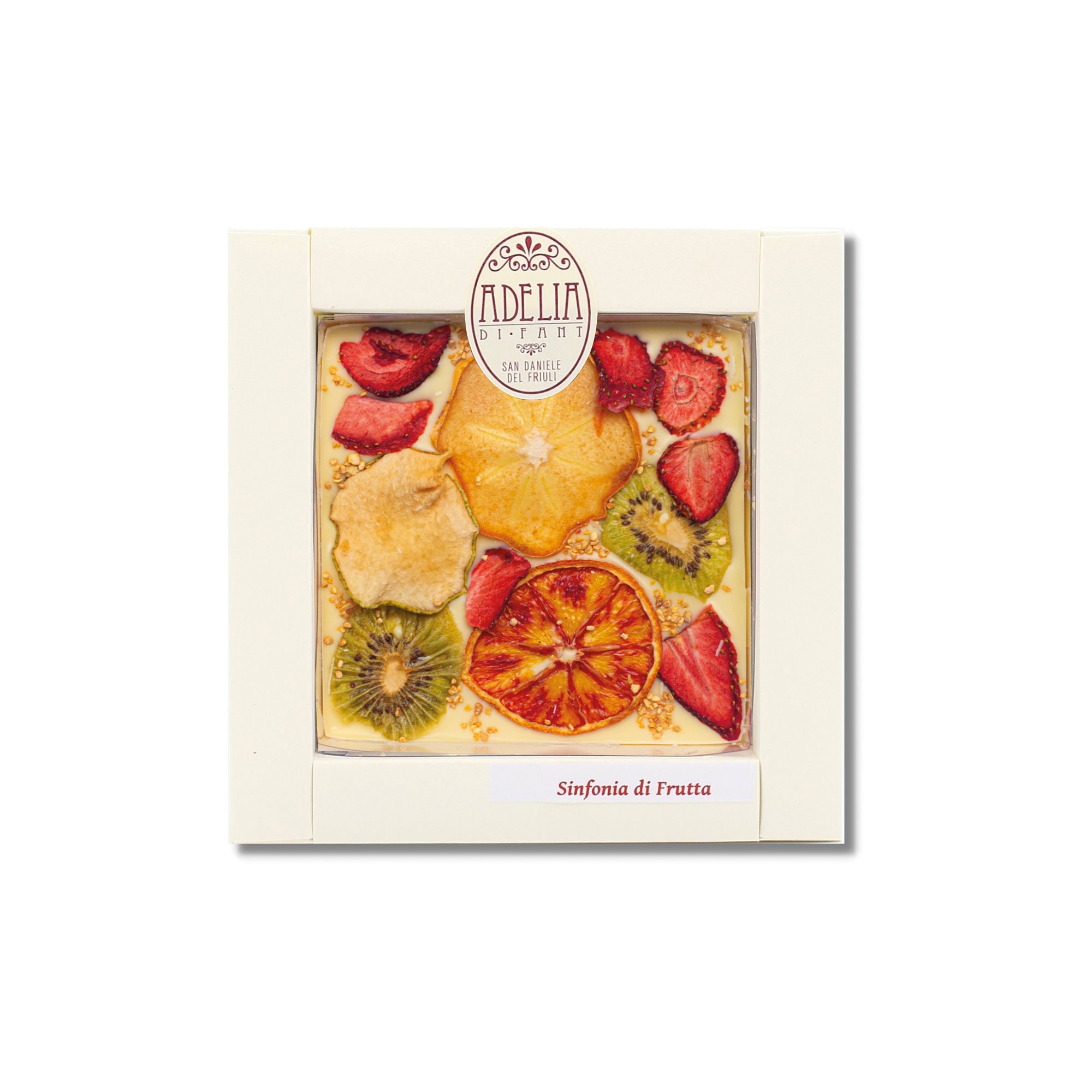 Adelia di Fant Sinfonie di Frutta chocolat blanc 90g fruits
