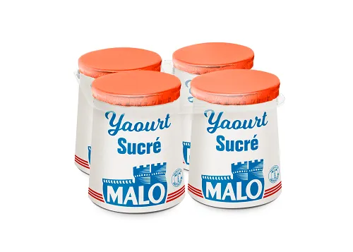 Malo Les Yaourts yaourt sucré nature