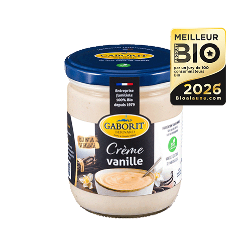 Maison Bernard Gaborit Crème dessert vanille bio vache