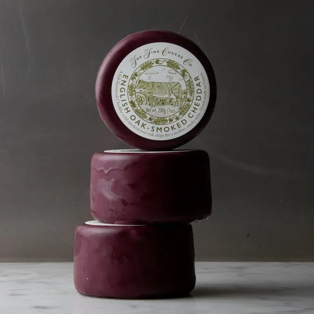 The Fine Cheese Co. Cheddar Fumé au Chêne 200g Affiné