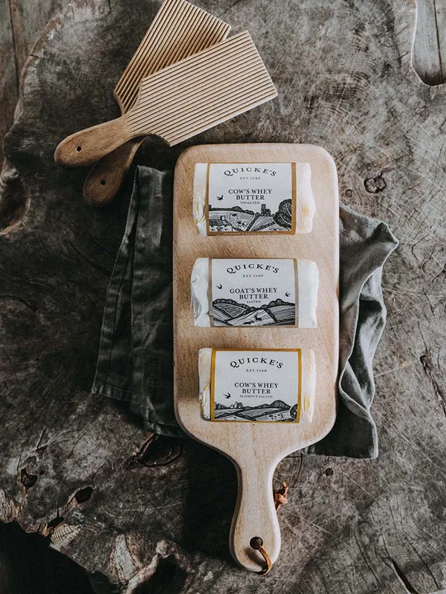 Quicke's Whey Butter beurre demi-sel lactosérum 250g