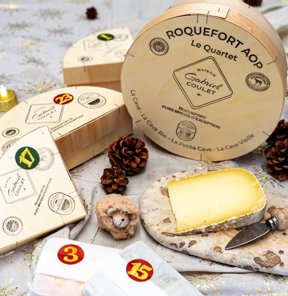 Gabriel Coulet Avent coffret 12 fromages brebis 2,5 kg
