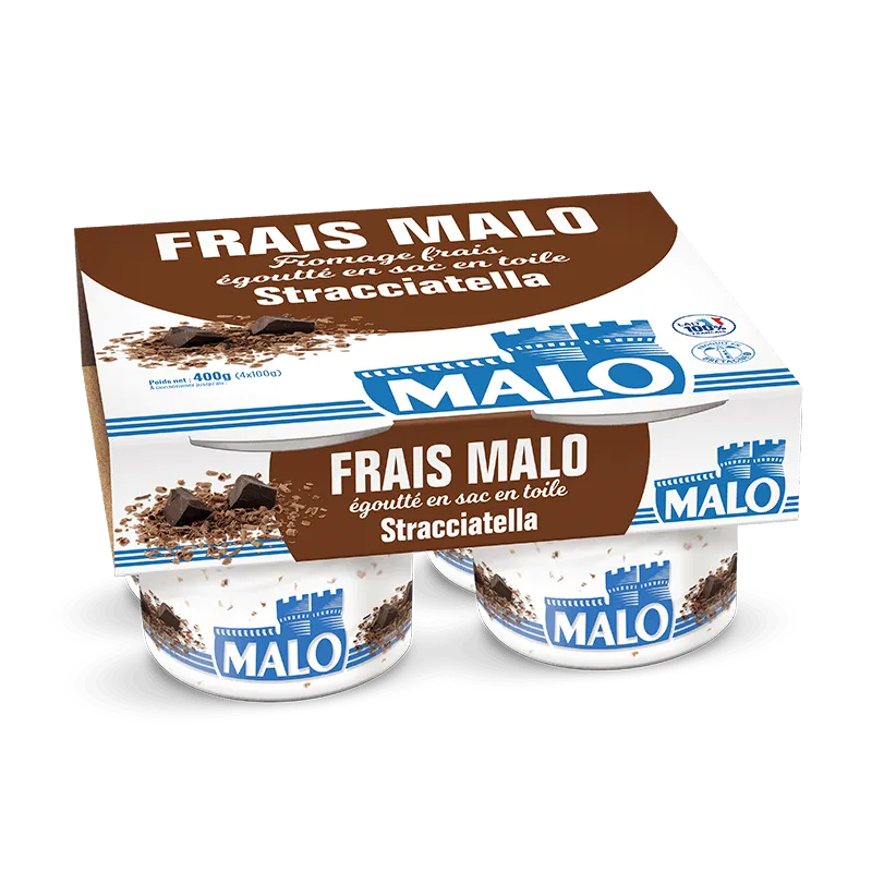 Malo Les Fromages frais fromage frais Stracciatella