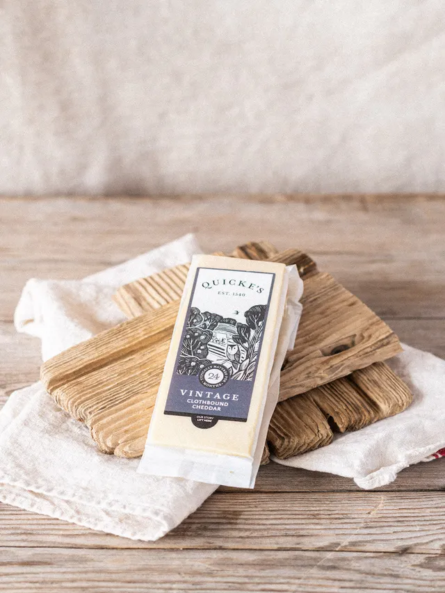 Quicke's Vintage Cheddar affiné 24 mois 200 g vache