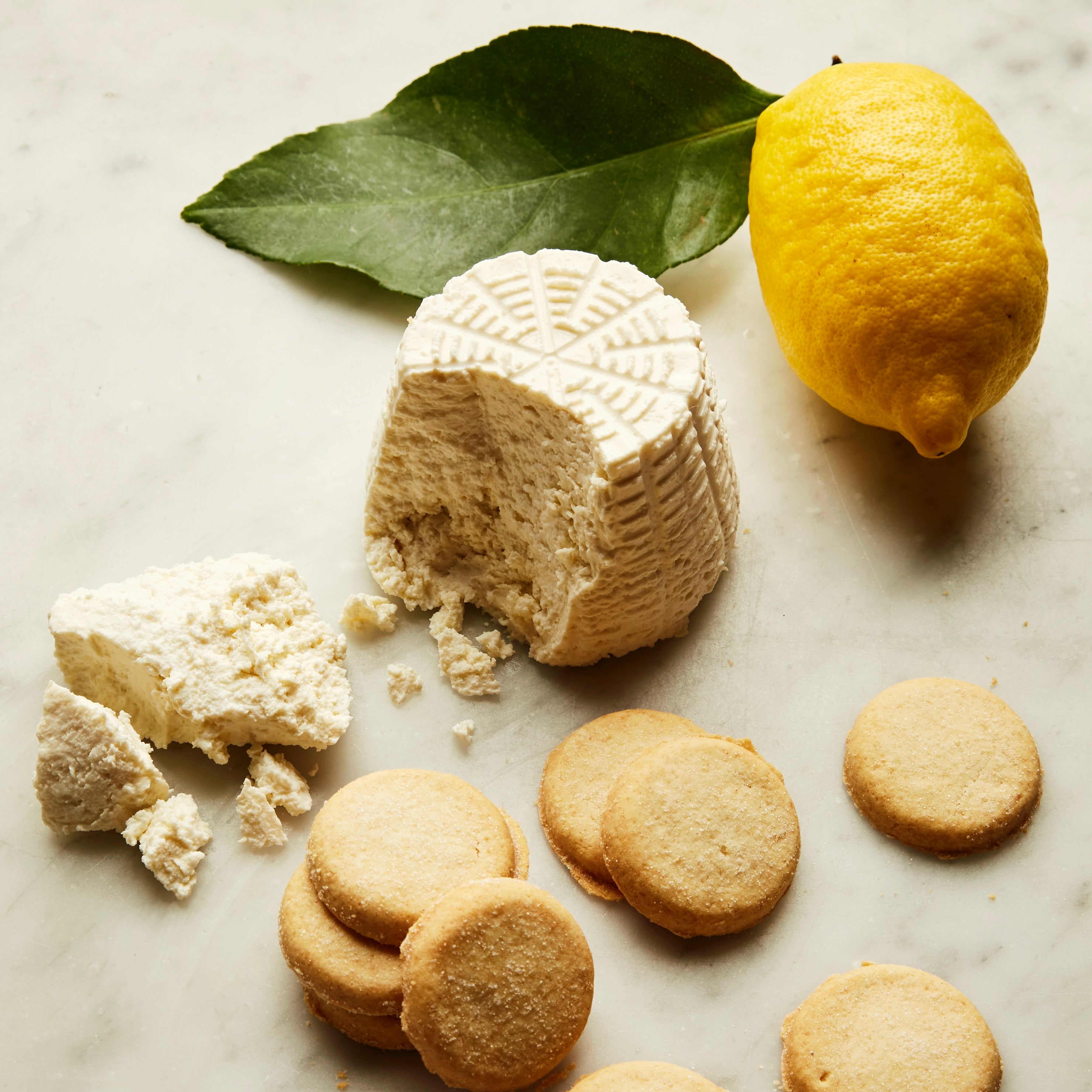 The Fine Cheese Co. Ricotta biscuits sucrés citron 120g doux