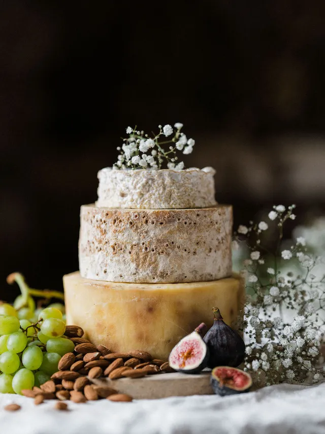 Quicke's Bailey Meadow pièce montée fromage 3 étages vache