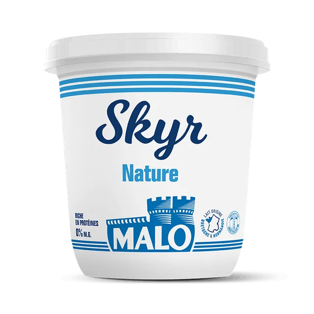 Malo Les Skyrs Skyr 0% nature 850g riche en protéines