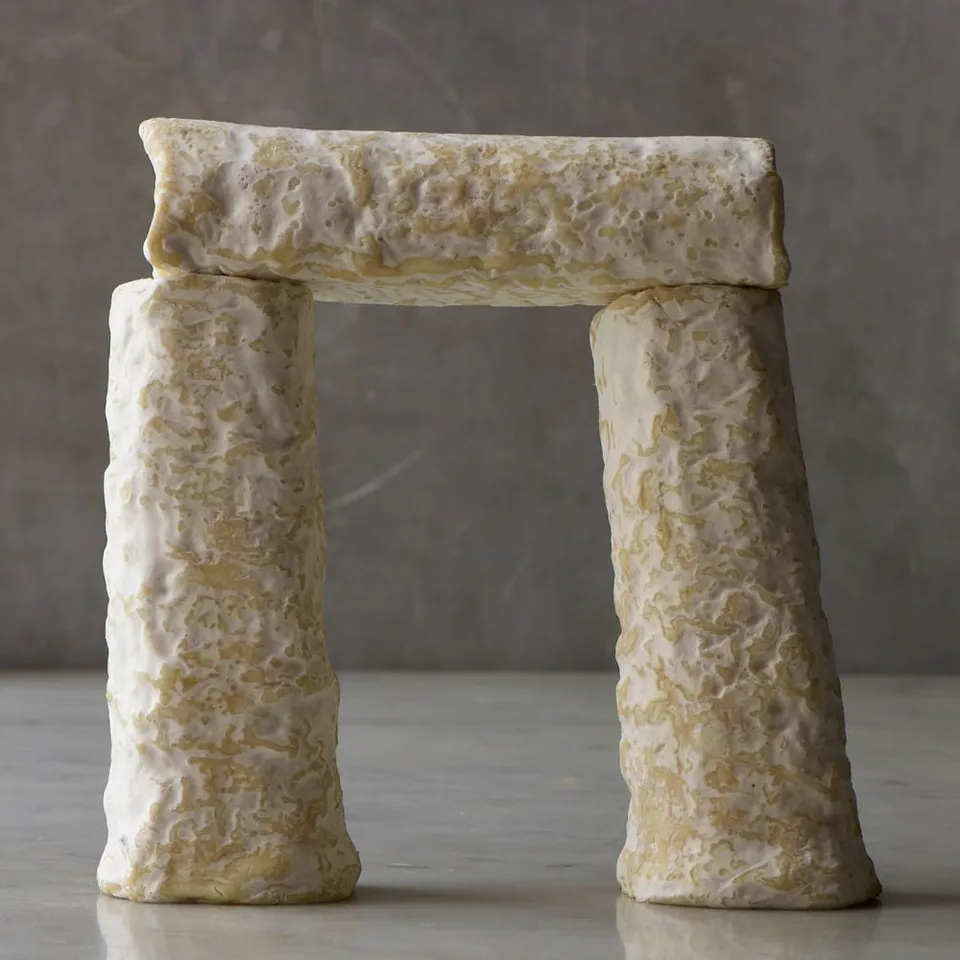 The Fine Cheese Co. Ragstone fromage de chèvre bûche 200g citronné