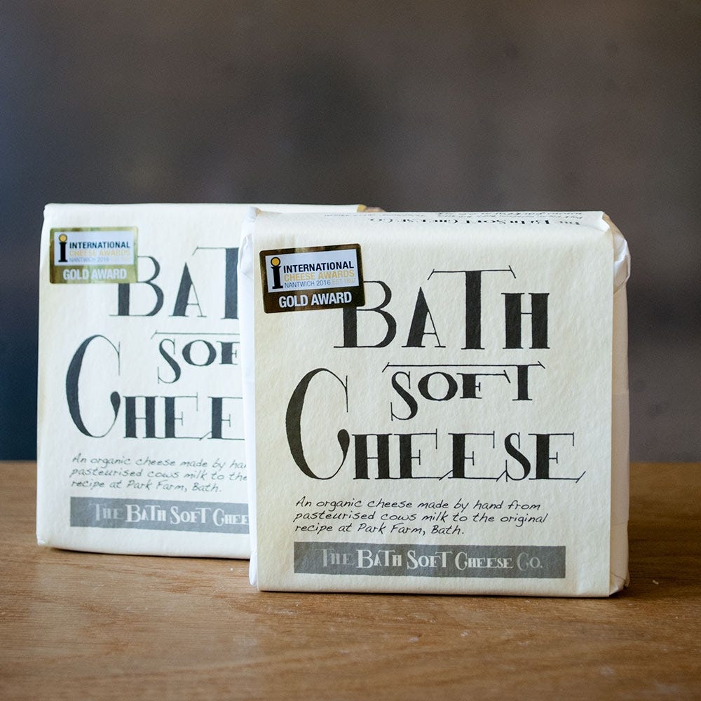 The Fine Cheese Co. Bath Soft Cheese fromage vache 250g