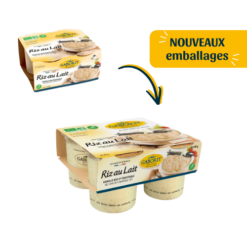 Maison Bernard Gaborit Riz au Lait Vache Bio Vanille