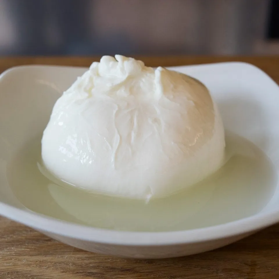 The Fine Cheese Co. Burrata di Bufala Fromage 125g Lait Bufflonne