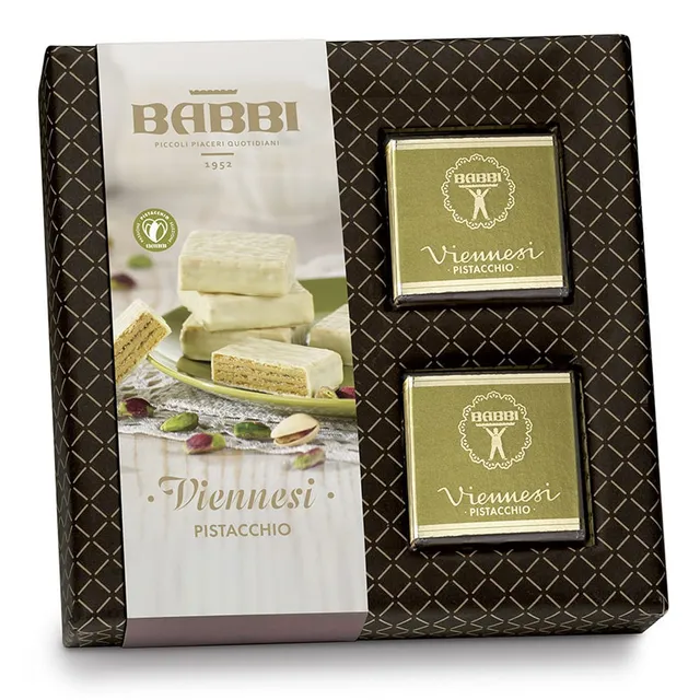 Babbi Viennesi Pistacchio de Luxe biscuits pistache