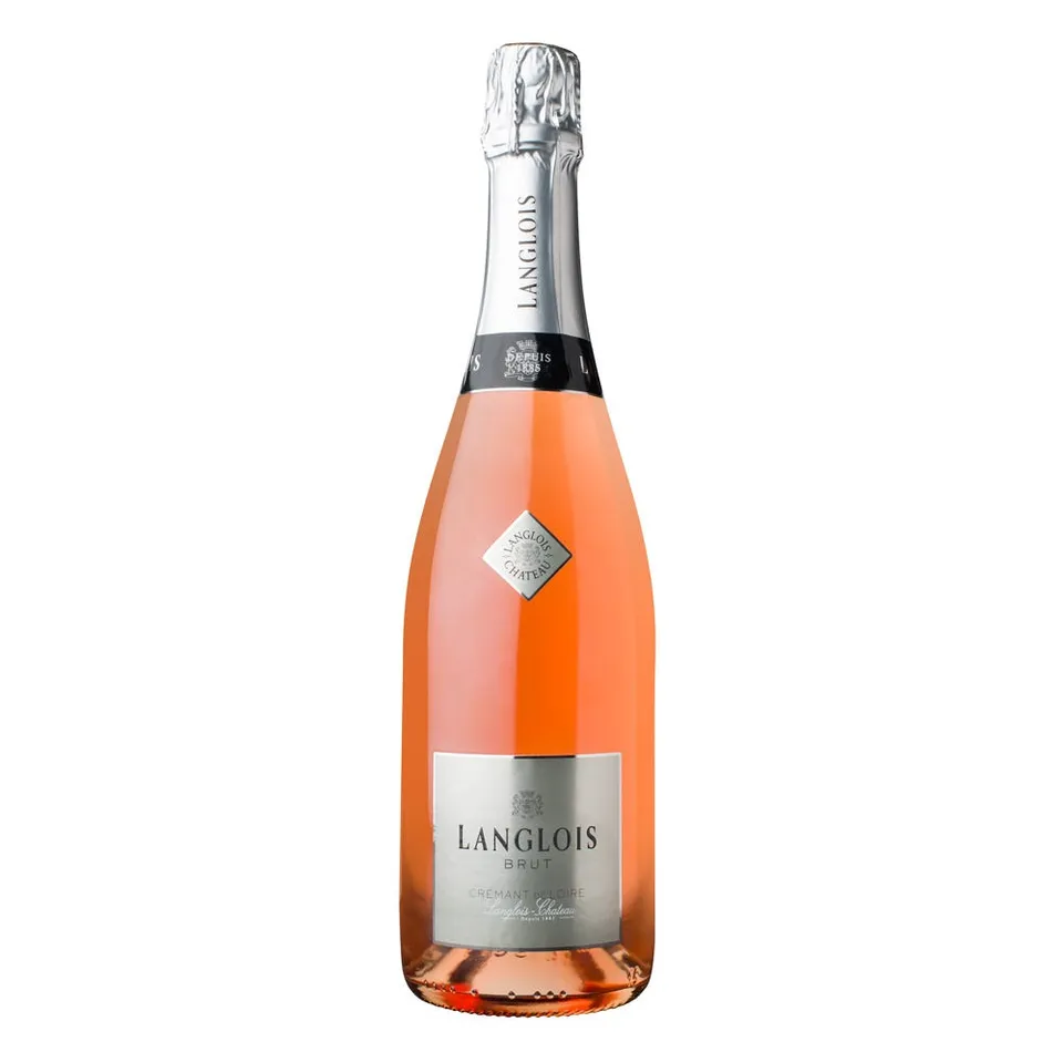 Langlois Brut Rosé vin pétillant rosé 750ml bulles fines