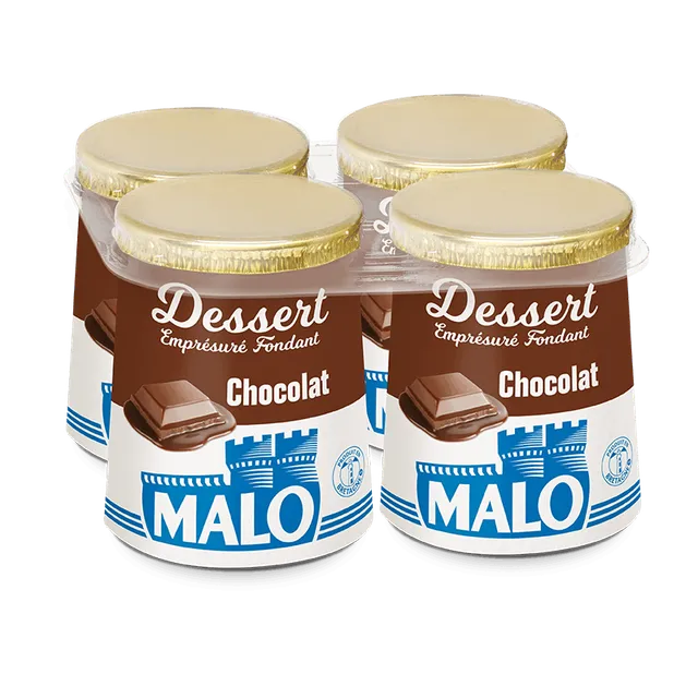 Malo Les Desserts dessert lacté chocolat