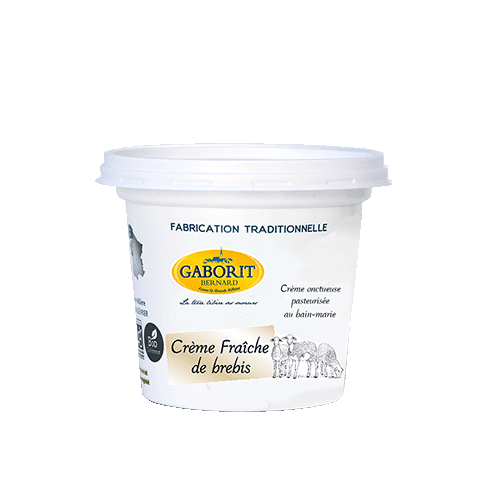 Maison Bernard Gaborit Crème fraîche de brebis bio onctueuse