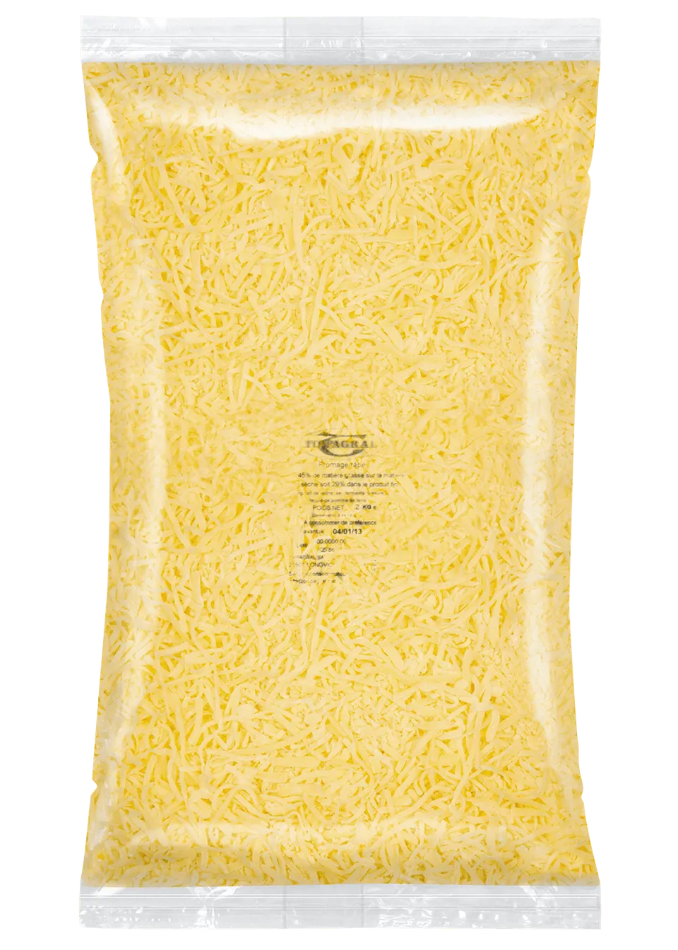 Tippagral Râpé Emmental spécial pizza fromage fondant