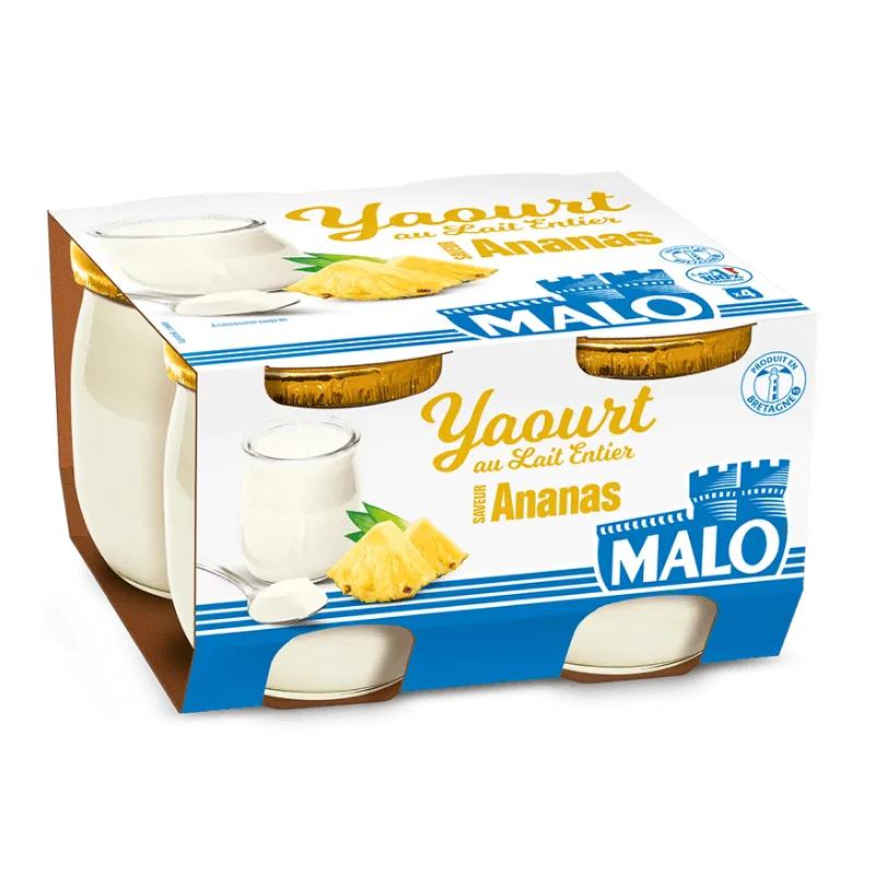Malo Les Yaourts yaourt ananas