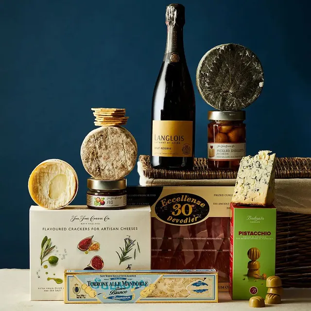 The Fine Cheese Co. Full House panier fromage varié cadeau