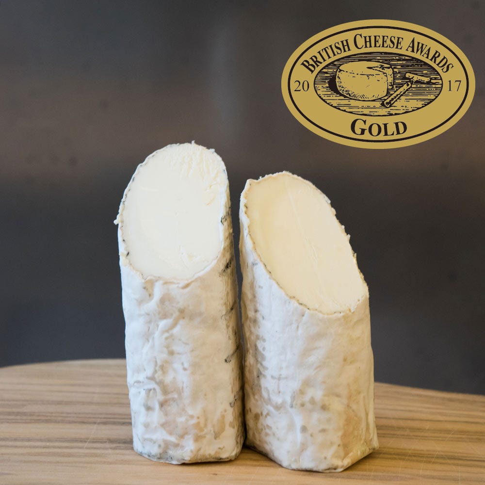 The Fine Cheese Co. Golden Cross Chèvre 225g
