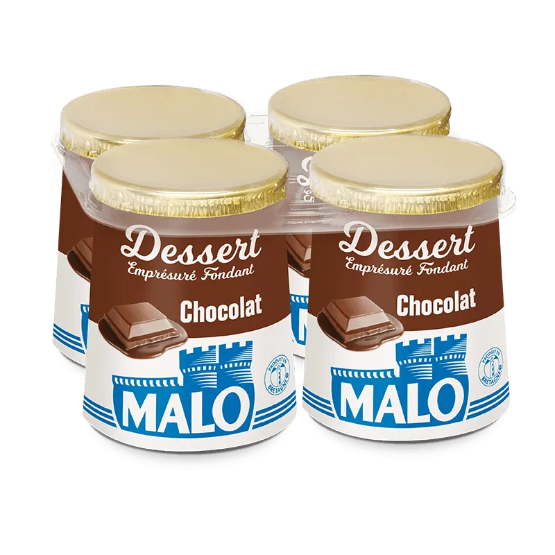 Malo Les Desserts Fondant Chocolat dessert lacté