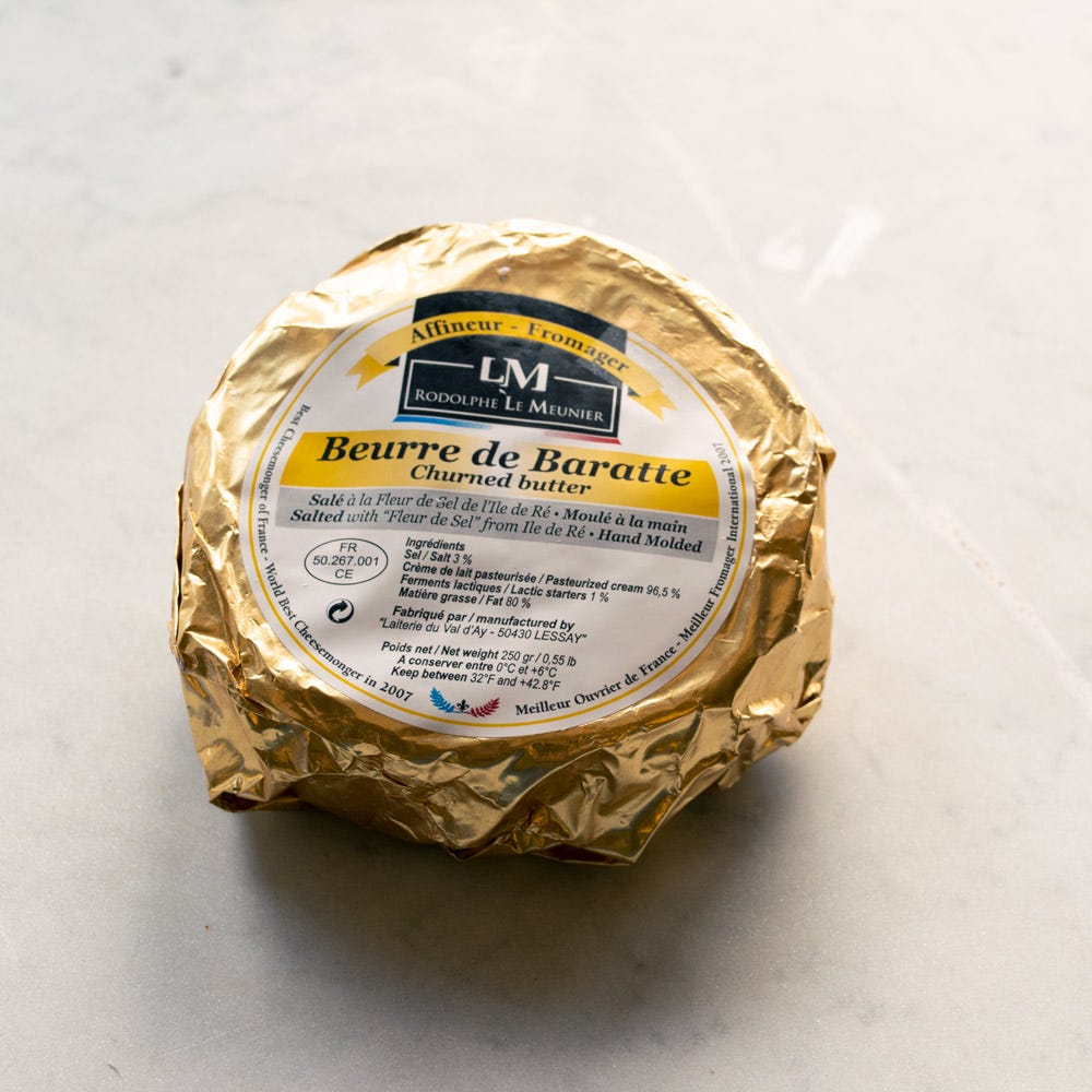 The Fine Cheese Co. beurre demi-sel moulé 250g