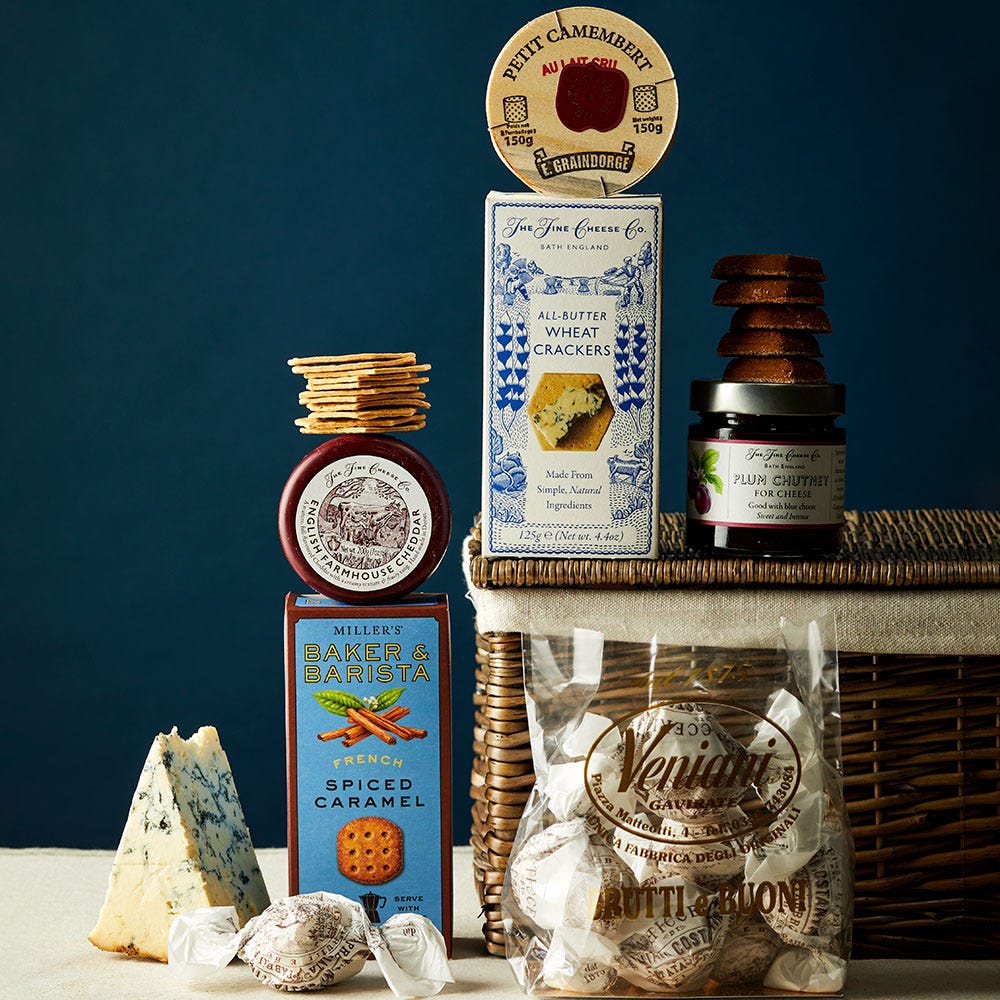 The Fine Cheese Co. Favourites coffret fromages garnis classique